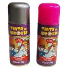 Tinta Spray p/ Cabelo "Tinta da Alegria" 2 und Cores (Pink e Cinza)
