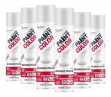 Tinta Spray Paint color Alta Temperatura Branco Fosco 6 unidades - Baston - Baston
