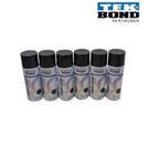 Tinta Spray Tekbond Preto Fosco Uso Geral 350ml C/6 Unidades