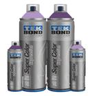 Tinta Spray Tons De Roxo Expression 400ml Tekbond Roxo