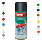 Tinta spray uso geral amarelo 55081 brilhante colorgin 350ml