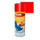 Tinta spray vermelho plasticos 1504 colorgin