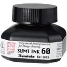 Tinta Sumi Ink Zig Kuretake Profissional 60ml Preto