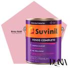 Tinta Suvinil Fosco Completo Paredes e Tetos 3,2L Rosa Balé