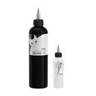 Tinta Tatuagem Preto Linha 240ml + Ghost White 120ml