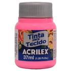 Tinta tecido 37ml rosa Acrilex