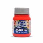 Tinta tecido 37ml vermelho fogo Acrilex