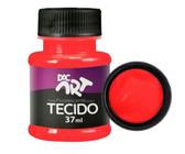 Tinta Tecido Fluor. 37ml Vermelho Pt12 DAC