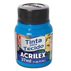 Tinta Tecido Fluorescente Acrilex Azul 37ml