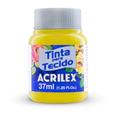 Tinta Tecido Fosca 037ML Amarelo Limao