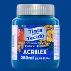 Tinta Tecido Fosca 250ml 568 - Azul Cerúleo