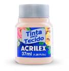 Tinta Tecido Fosca 37ml Acrilex Areia c/12un