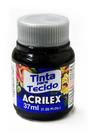 Tinta tecido fosca acrilex 37 ml 528 lilas