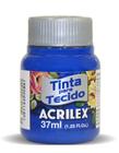 Tinta tecido fosca azul ultramar 37ml acrilex