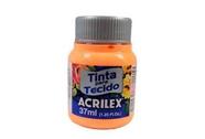 Tinta tecido fosca salmao 37ml acrilex