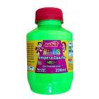 Tinta Tempera Guache Neon Potão 220ml Colorido Escolar Infantil Fluorescente