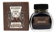 Tinta Tinteiro Platinum Classic 60ml Sepia Black