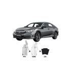 Tinta Tira Risco Automotivo Cinza Barium Met - NH797 Honda + Verniz 15ml