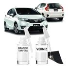 Tinta Tira Risco Automotivo Honda New Fit Cor Branco Taffeta