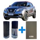 Tinta Tira Risco Automotivo Nissan Kicks Cinza Grafite