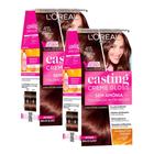 Tintura Casting Creme Gloss L'oréal Paris 415 Chocolate Glacê Kit com duas unidades