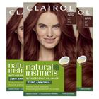 Tintura de cabelo Clairol Natural Instincts Demi-Permanent 6RR x3