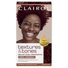 Tintura de cabelo Clairol Textures & Tones 4R Crimson Red Pacote com 1