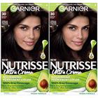 Tintura de cabelo Garnier Nutrisse Creme Nutritivo 30 Castanho Mais Escuro