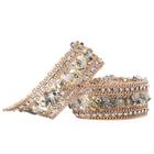 Tira de malha de strass Agatige Crystal Hot Strass