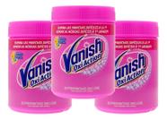 Tira Manchas Em Pó Vanish Oxi Action Pink 450g Kit 3