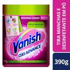 Tira Manchas Po Vanish Oxi Advance 390g Roupas Coloridas