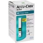 Tiras Accu Chek Active Com 50 Unidades Roche - Roche Produt - ACUU-CHEK Roche