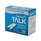 Tiras de medidor Embrace Talk 100 tiras da Embrance (pacote com 6)