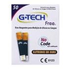 Tiras Glicose Glicemia C/50 Unidades Gtech Free Auto Code