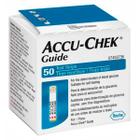 Tiras Medidor Glicemia Accu Check Guide 50 Unidades