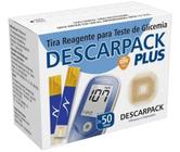 Tiras Reagentes De Glicemia 100 Unid Descarpack Plus
