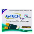 Tiras Reagentes G-Tech Free Med Glicose com 50 Tiras - GTECH