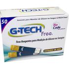 Tiras Reagentes Para Medição De Glicose Caixa 50 Unid G-Tech
