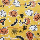 Tnt Estampado Halloween Laranja Fantasma