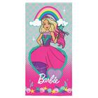 Toalha Aveludada Estampada Barbie Reinos Mágicos - Lepper