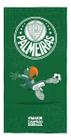 Toalha Aveludada Estampada Palmeiras 70 Cm X 1,40M Lepper