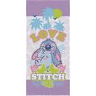 Toalha Aveludada Infantil Kids Stitch Love