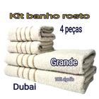 toalha banhão rosto banheiro academia treino fit piscina praia cozinha casa banheiro - dubai