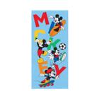 Toalha Banho Mickey Felpuda 60cm x 1,20m