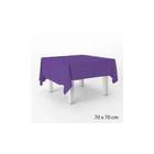 Toalha Cobre Mancha em TNT - 70 x 70 cm - Roxo - 5 unidades