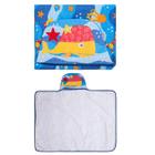 Toalha De Banho Com Capuz Infantil Forro de Fralda 67cm X 90cm Baby Joy