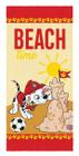 Toalha de Banho Infantil Felpuda Antialérgica Lepper 60 cm x 120 cm - Patrulha Canina Marshall Beach