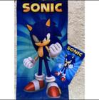 SOEWBBER Jogo de cama Sonic The Hedgehog impresso em 3D conjunto