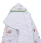 Toalha De Banho Para Bebe Estampada Com Capuz Menino Menina - Maria's Baby