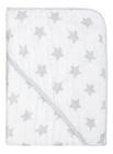 Toalha de banho para bebê grande soft com 3 camadas de fralda estampada com capuz papi 100% algodão